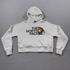 The North‎ Face Hoodie Womens XS Pride Rainbow Pullover Sweatshirt